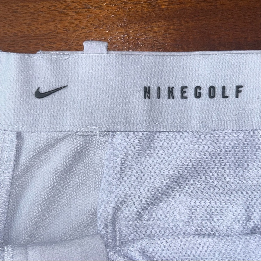 Nike Golf Purple Lavender Dri-fit Flat Front Stretch Shorts 42‎ - Picture 5 of 10